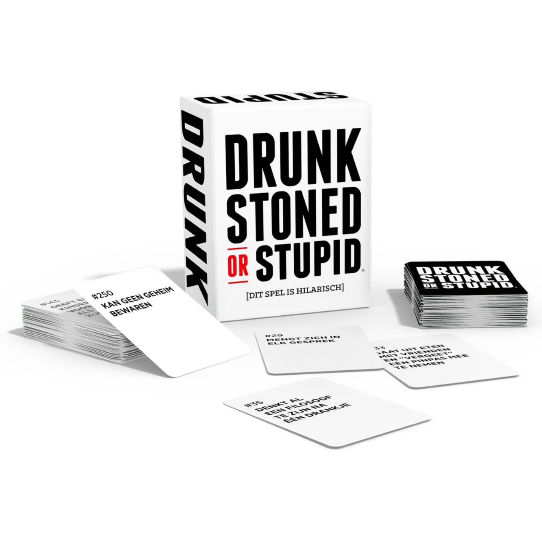Familiespellen>Asmodee Spel Drunk, Stoned or Stupid NL