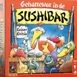 Familiespellen>999-games Spel Geharrewar In de Sushibar