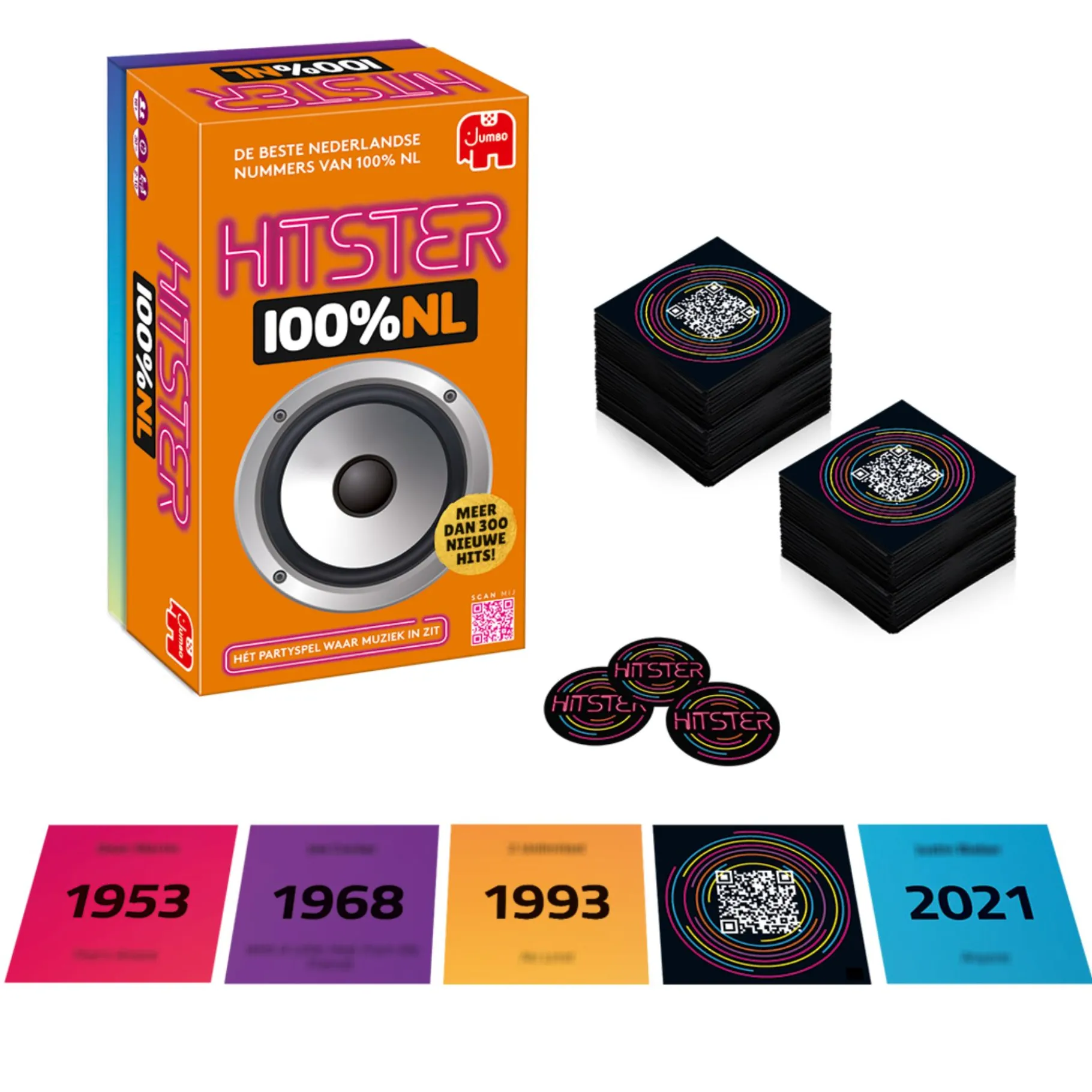 Familiespellen>Jumbo Spel Hitster 100% NL