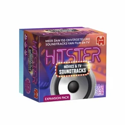 Familiespellen>Jumbo Spel Hitster Movies + Soundtracks Uitbreiding