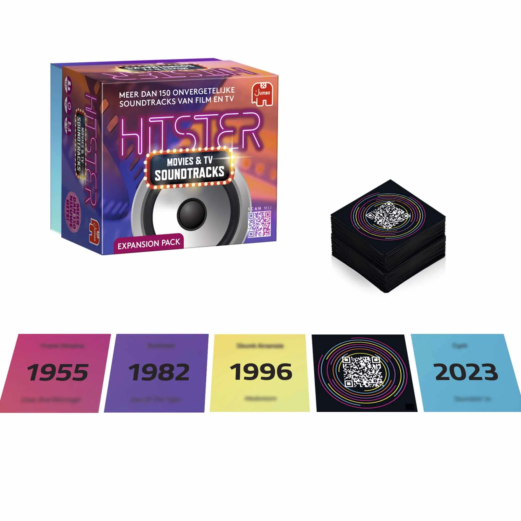 Familiespellen>Jumbo Spel Hitster Movies + Soundtracks Uitbreiding