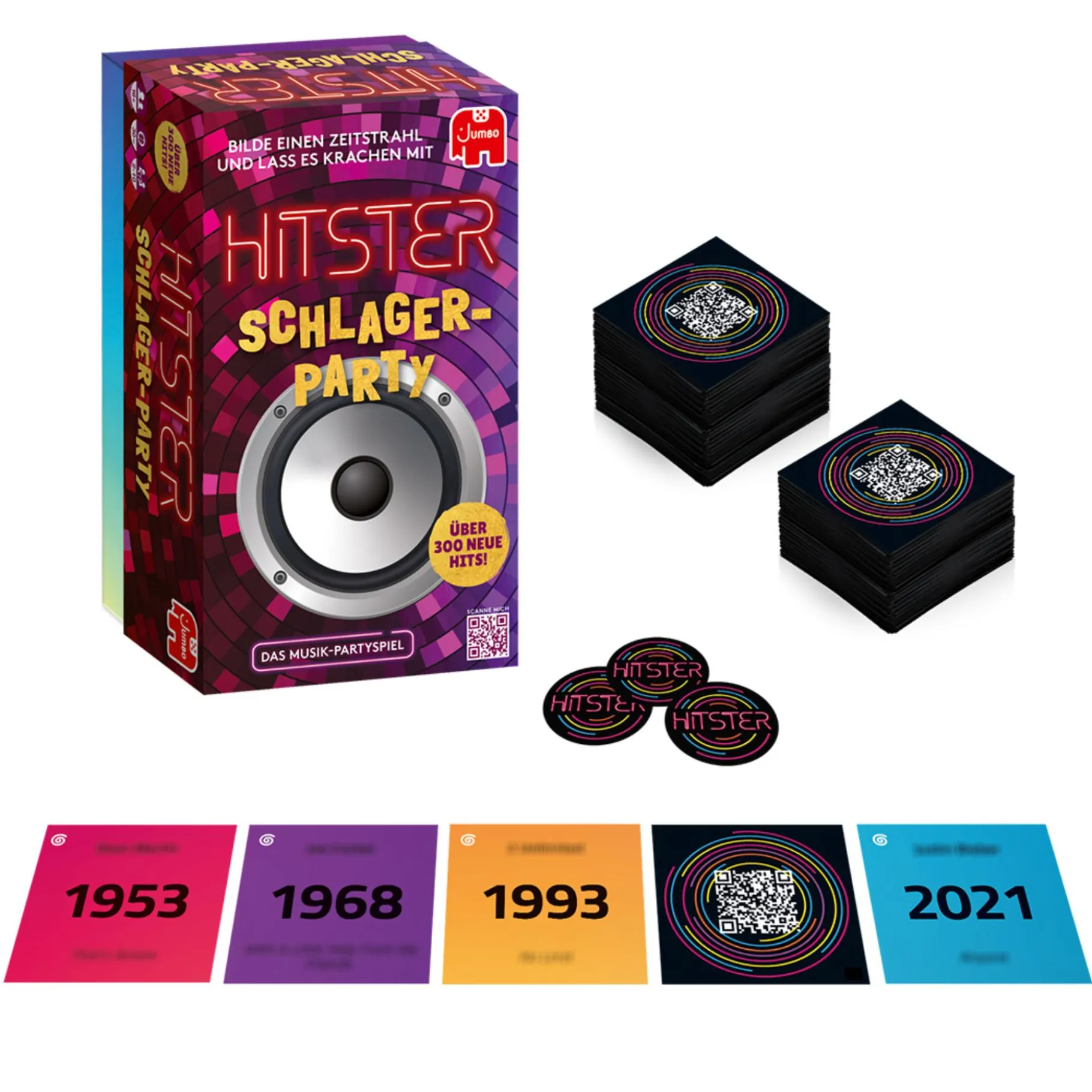 Familiespellen>Jumbo Spel Hitster Schlager