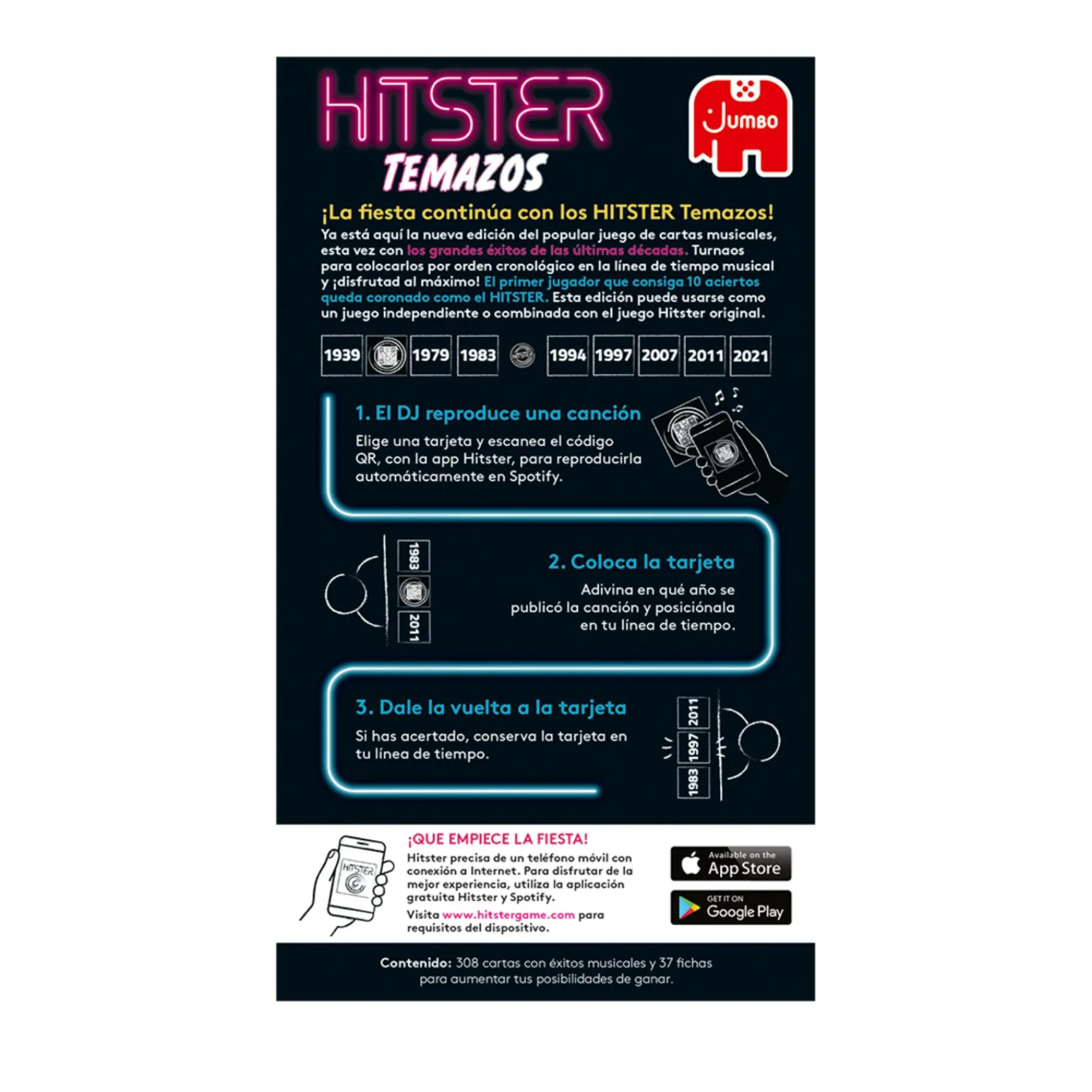 Familiespellen>Jumbo Spel Hitster Schlager