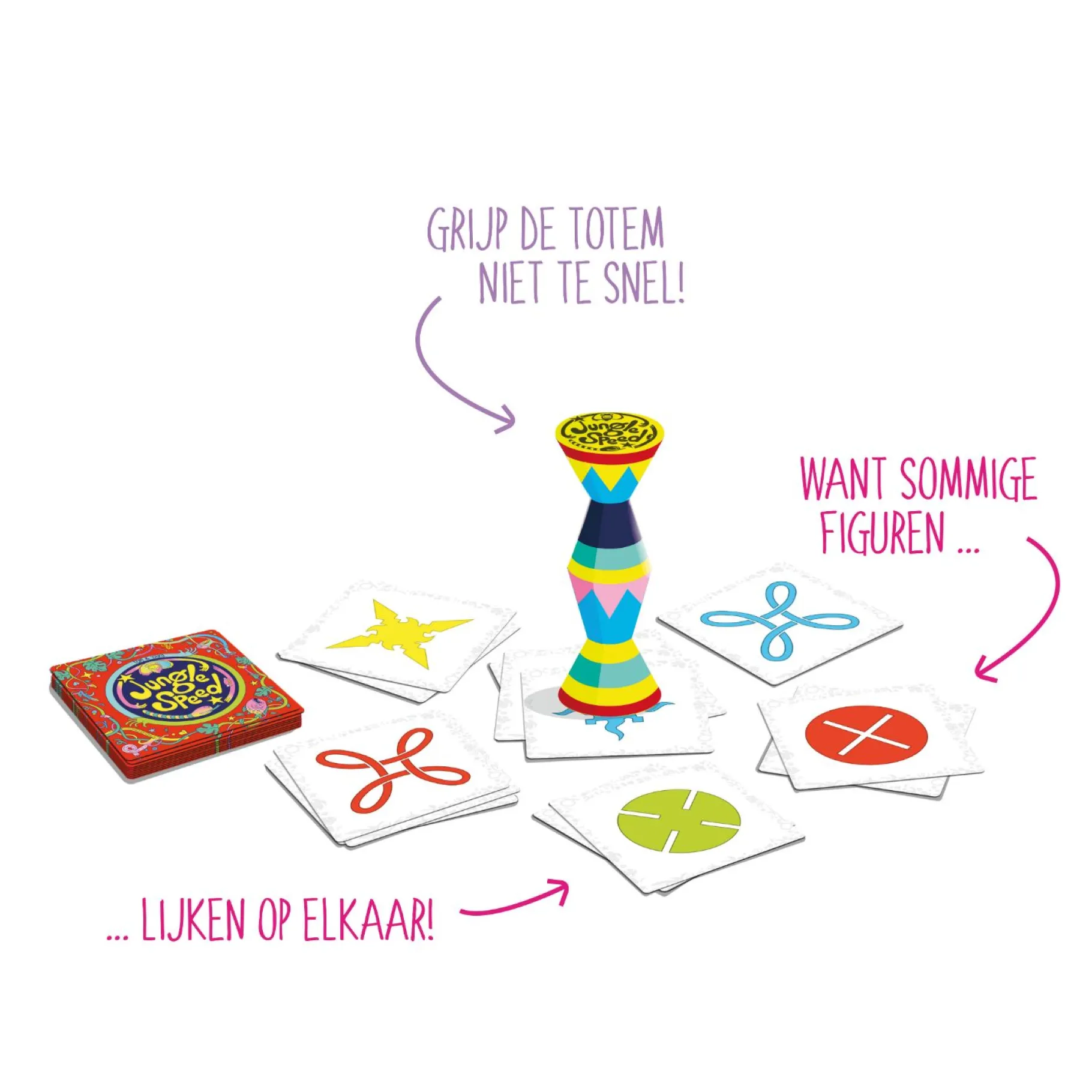 Familiespellen>Asmodee Spel Jungle Speed Nl/Fr