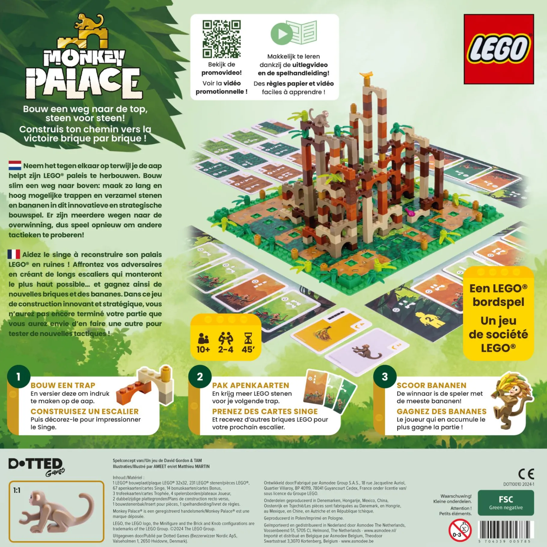 Bordspellen> SPEL LEGO Monkey Palace
