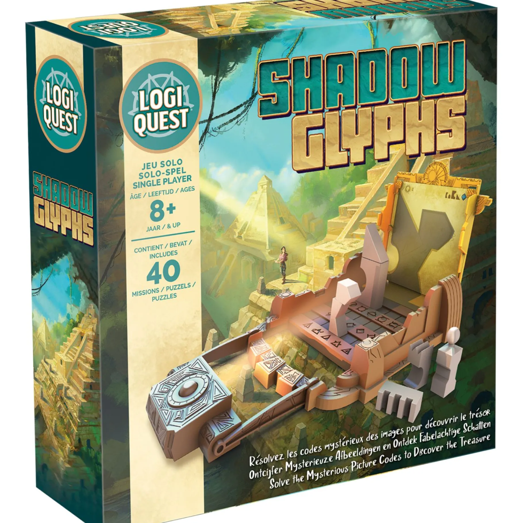 Denkspellen>Asmodee Spel Logiquest Shadow Glyphs