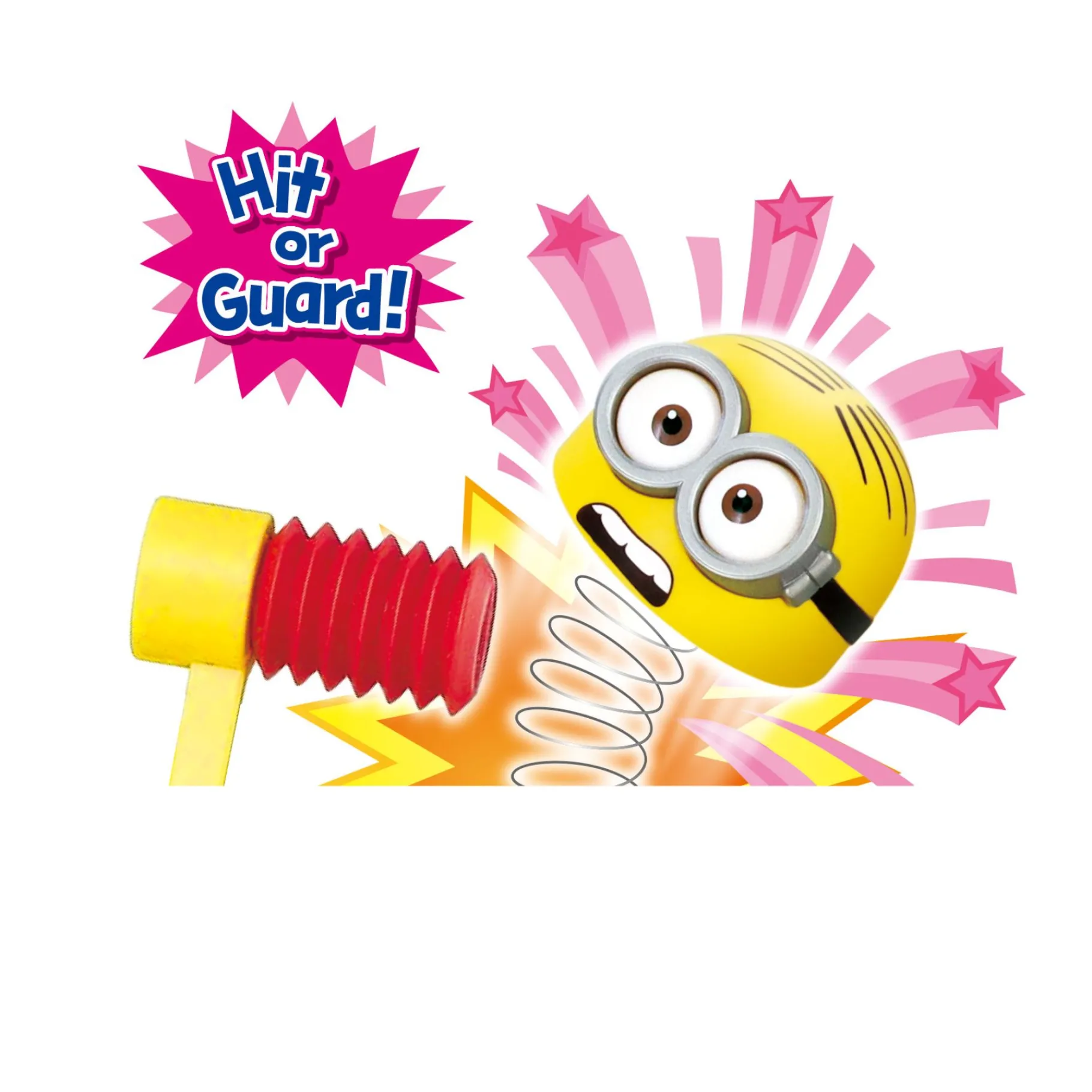 Familiespellen> Spel Minions Hammer POP