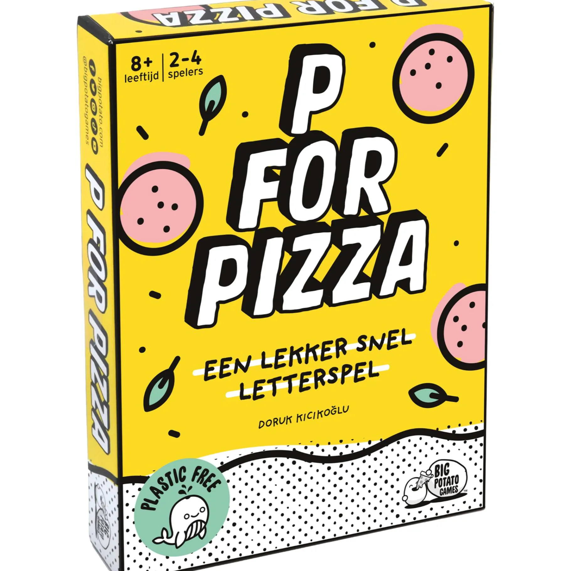 Familiespellen> SPEL P for Pizza