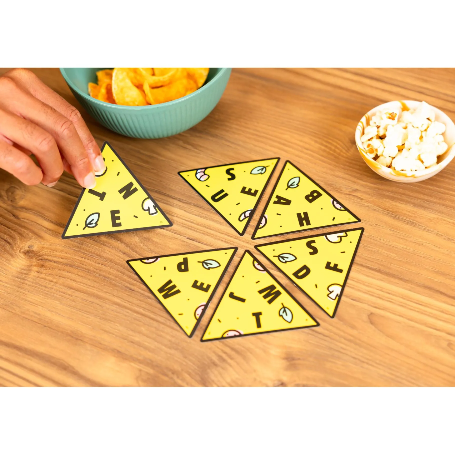 Familiespellen> SPEL P for Pizza