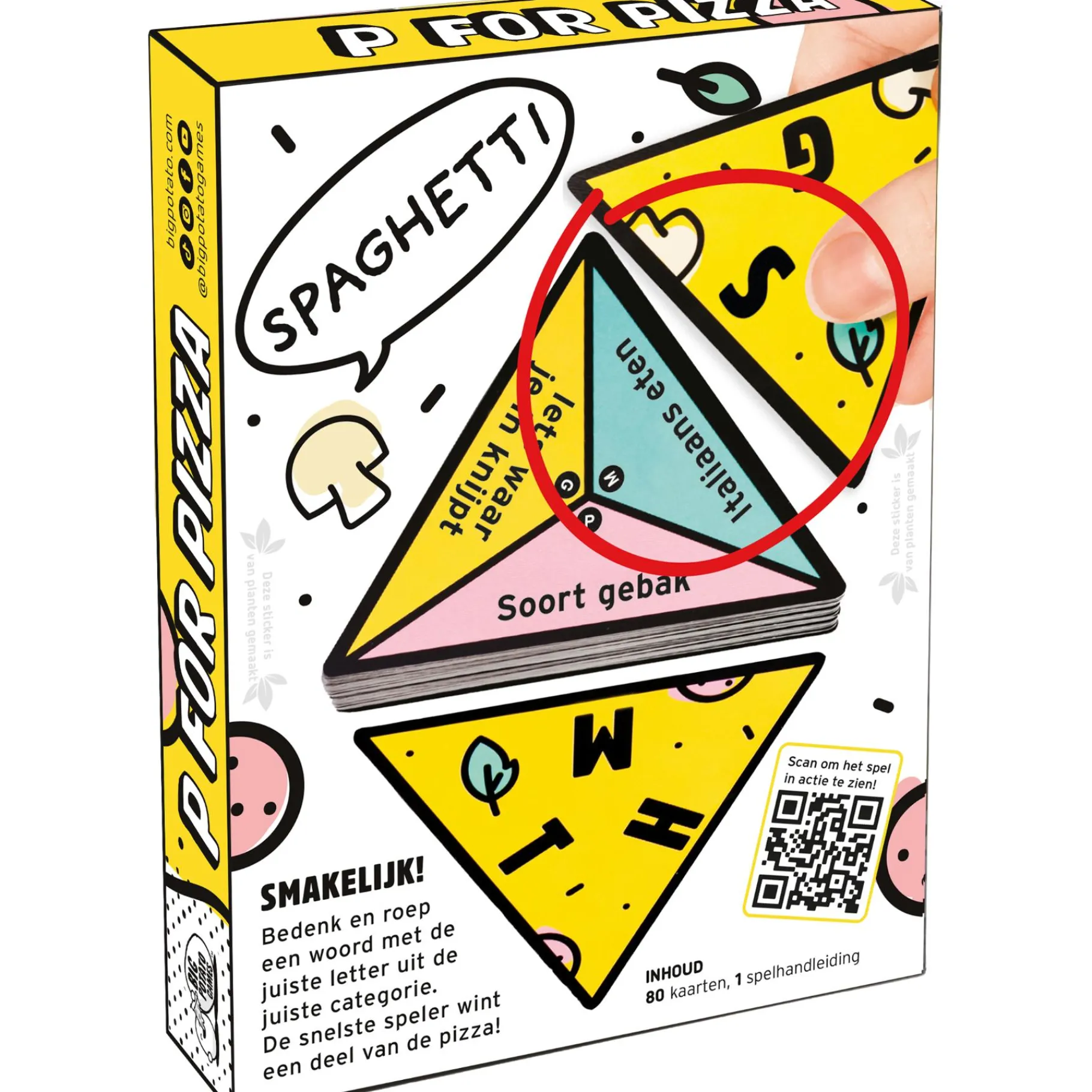 Familiespellen> SPEL P for Pizza