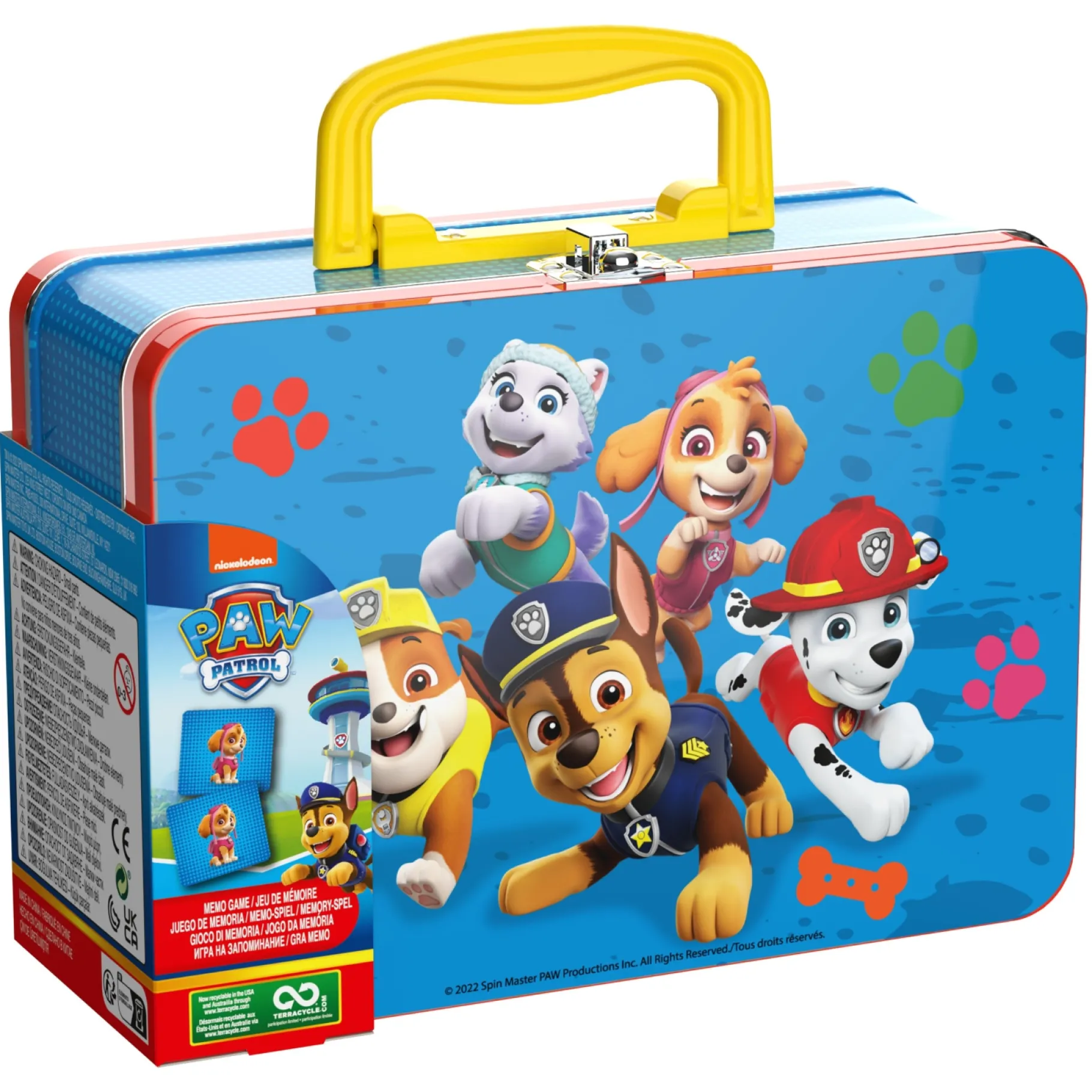 Memory>Spinmaster Spel Paw Patrol Memo Match (Tin)