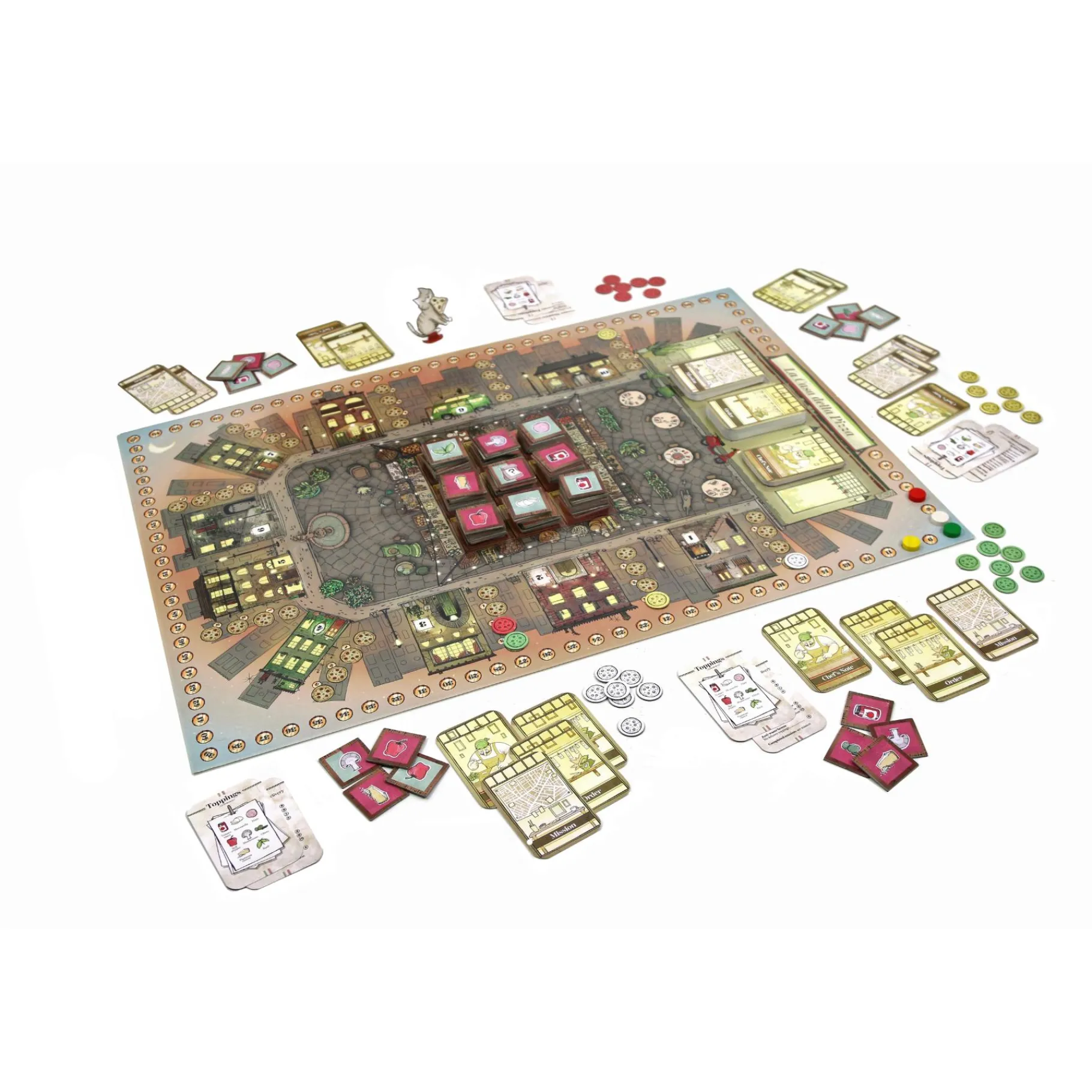 Bordspellen> Spel Pizza Chef De Nieuwe Generatie