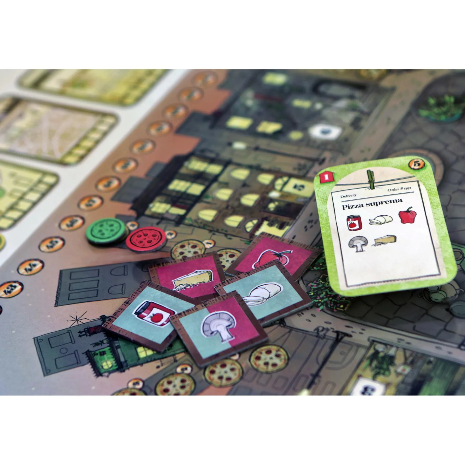 Bordspellen> Spel Pizza Chef De Nieuwe Generatie