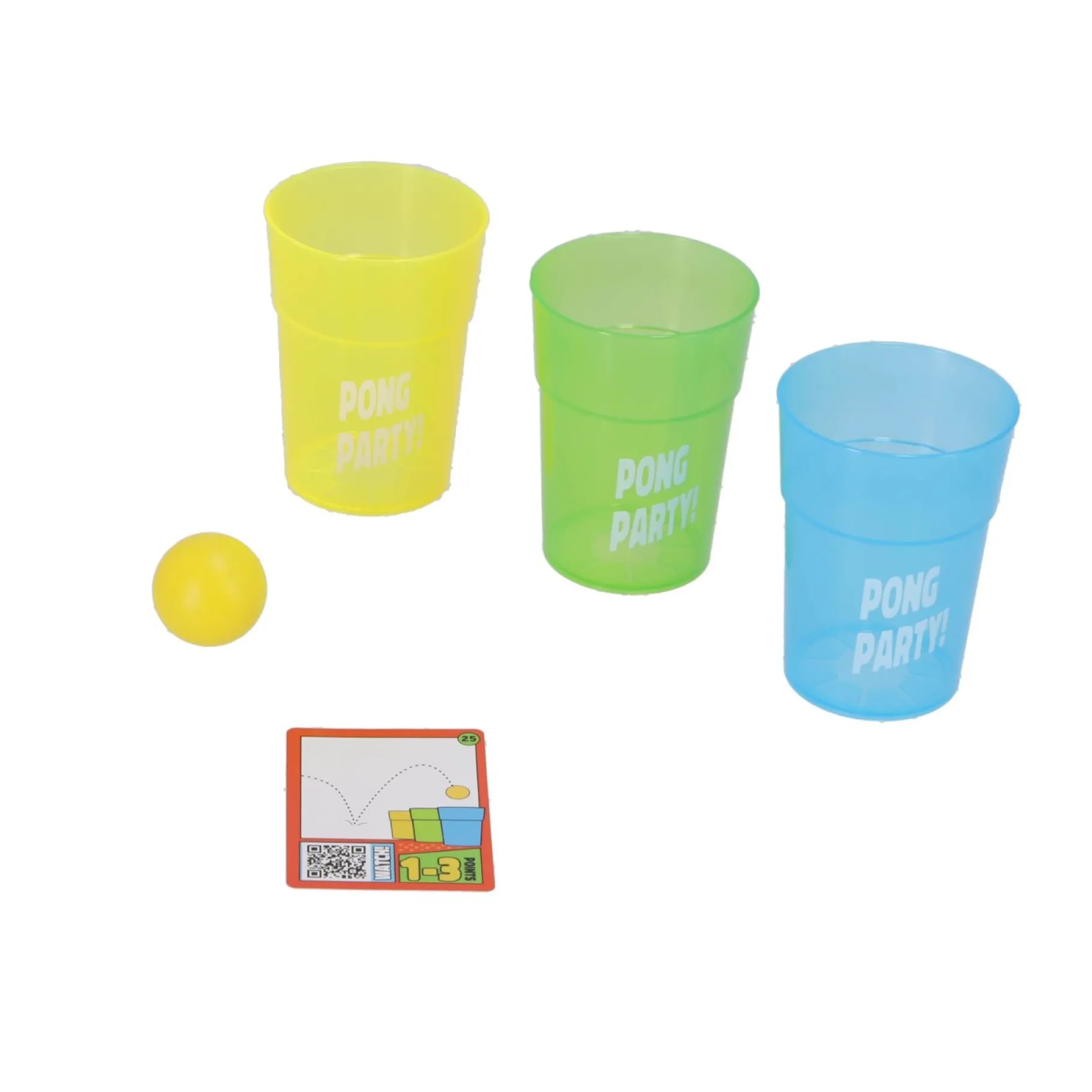 Familiespellen> Spel Pong Party