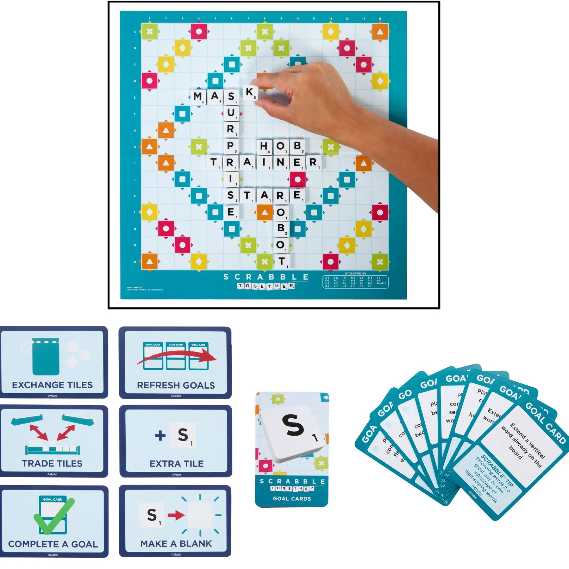 Bordspellen> Spel Scrabble - Bordspel