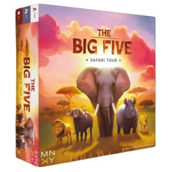 Familiespellen> Spel The Big Five Safari Tour