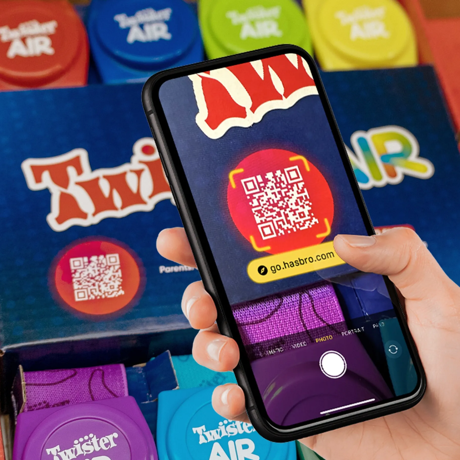 Kinderspellen|Familiespellen>Hasbro Spel Twister Air