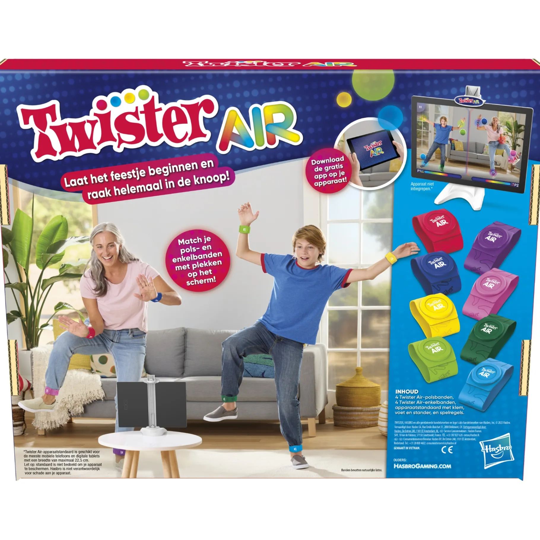 Kinderspellen|Familiespellen>Hasbro Spel Twister Air