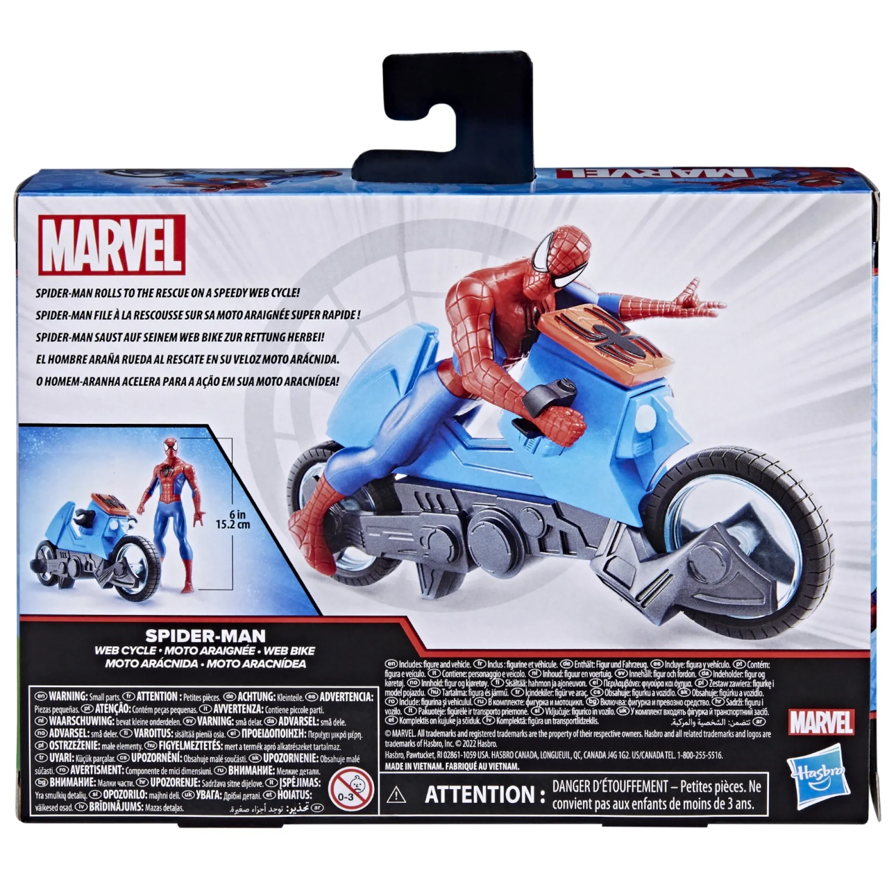 Actiefiguren>Hasbro Spiderman Web Cycle