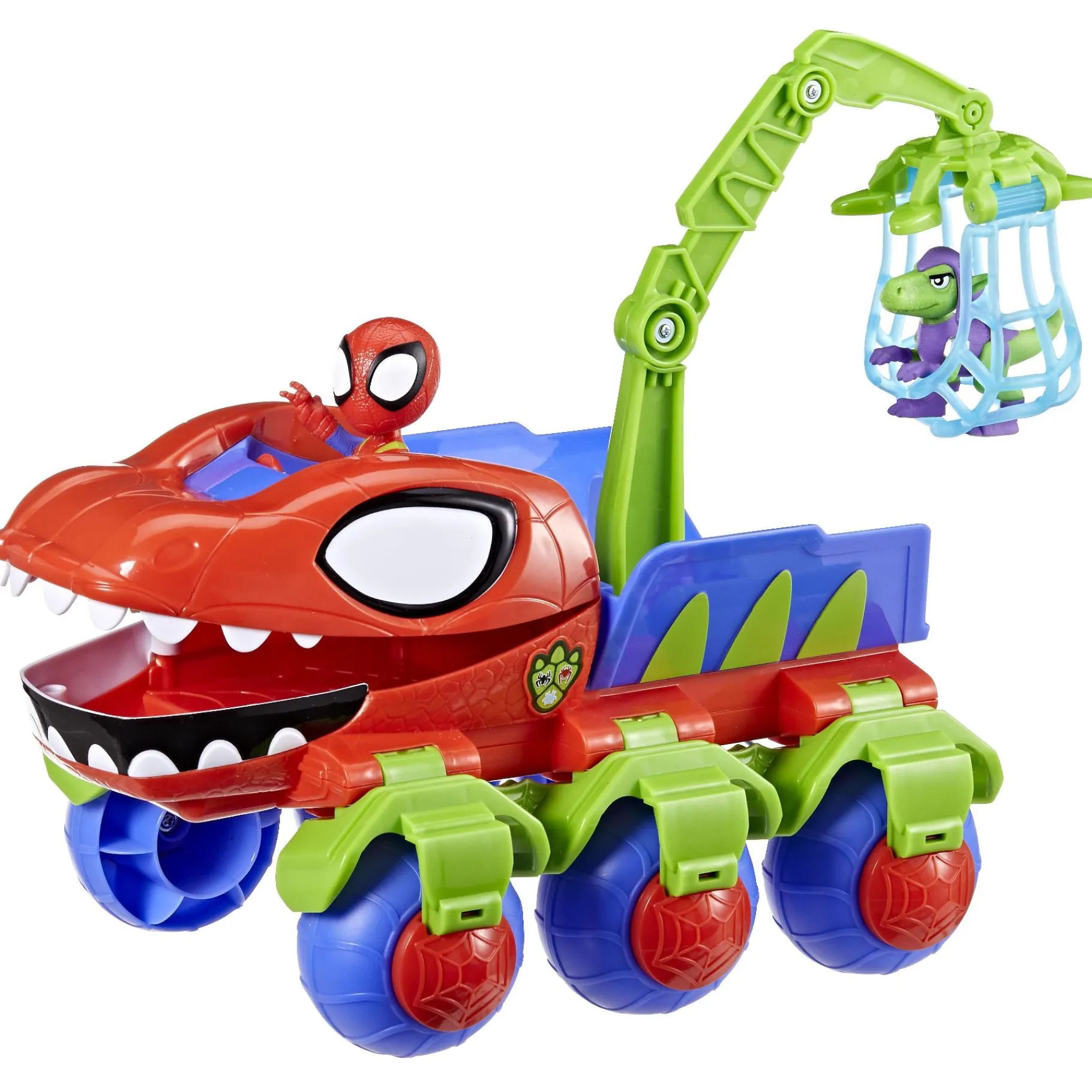 Speelsets|Jongens> Spidey And Friends Dino Webs Team Vehicle