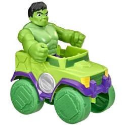 Actiefiguren|Jongens>Hasbro Spidey And Friends Hulk Smash Truck