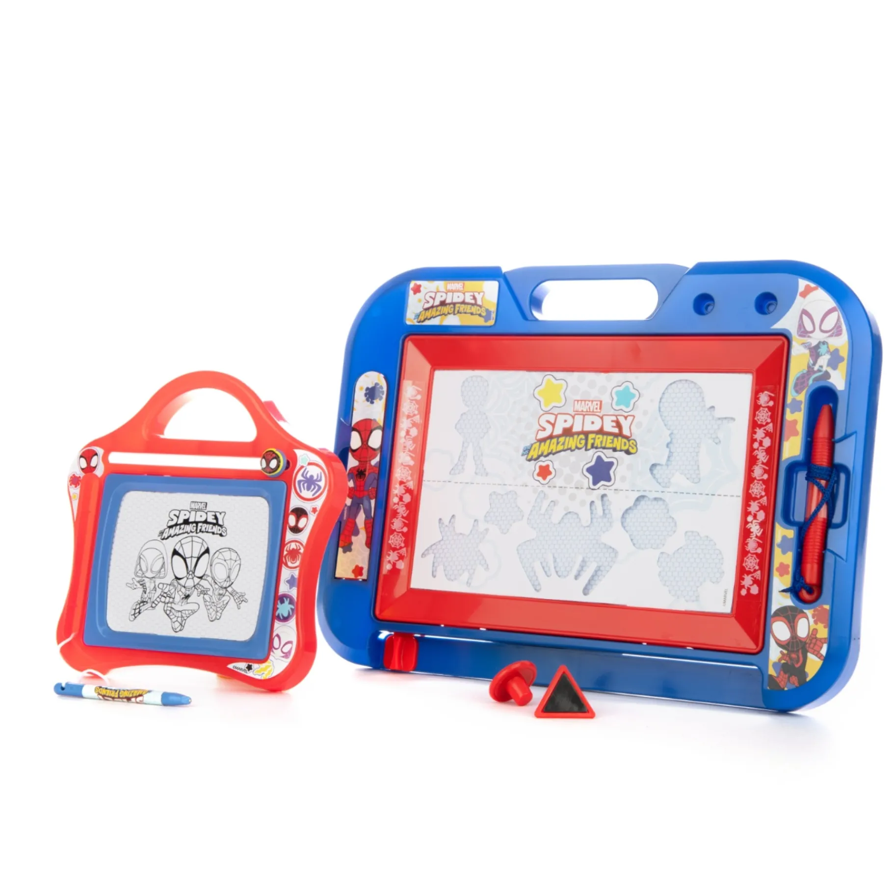 Schrijfwaren|Tekenen / Kleuren> Spidey And Friends magisch tekenbord multipack