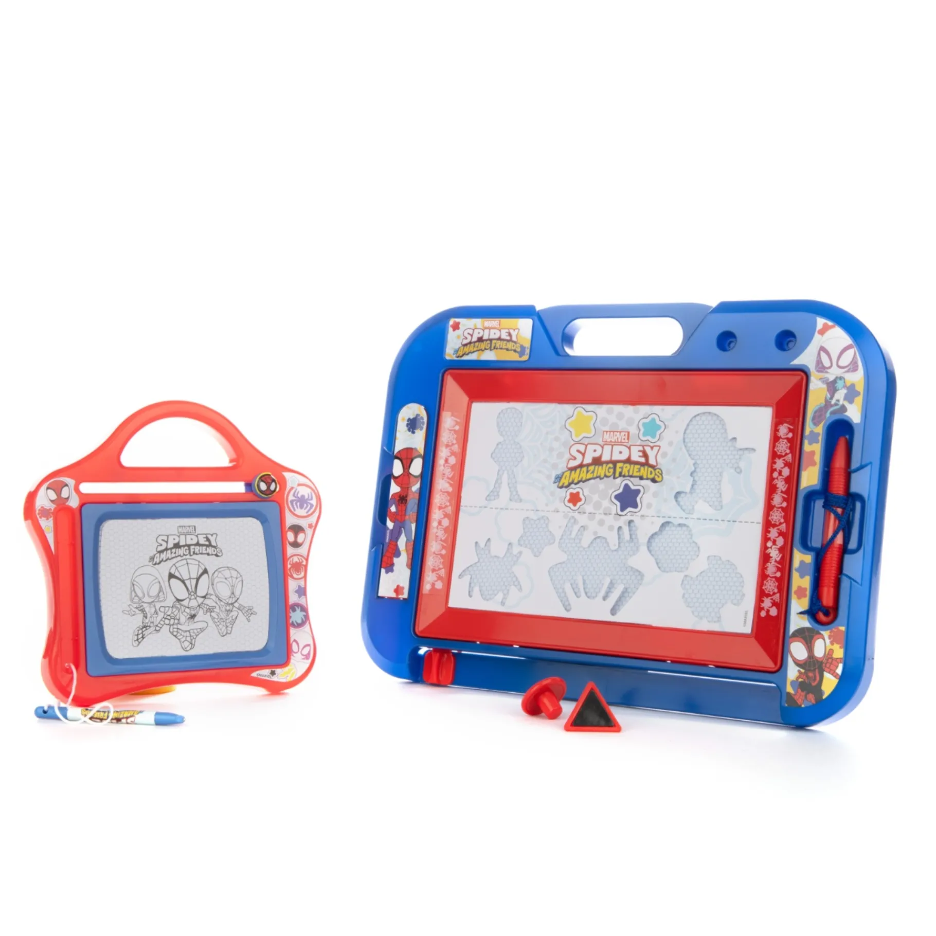 Schrijfwaren|Tekenen / Kleuren> Spidey And Friends magisch tekenbord multipack