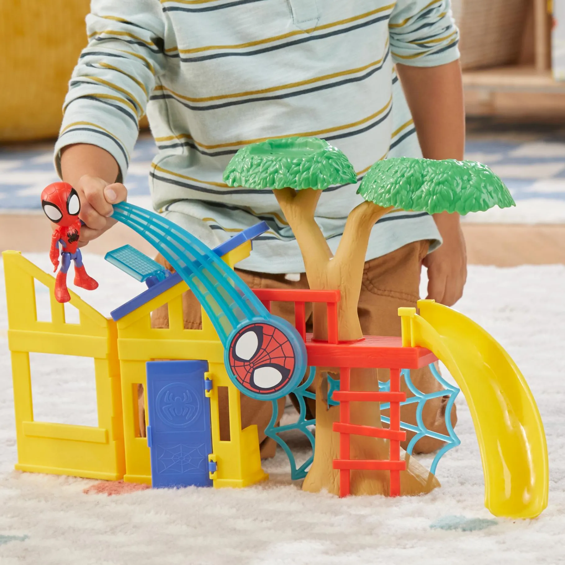 Jongens|Speelsets> Spidey And Friends playground scene playset