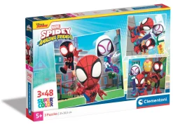 Legpuzzels> Spidey And Friends puzzel 3 x 48 stukjes
