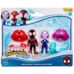 Actiefiguren|Jongens> Spidey And Friends waterwebs 2 pack assorti