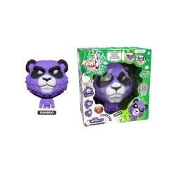 Speelfiguren> Splats Head Purple Wolf 11 cm