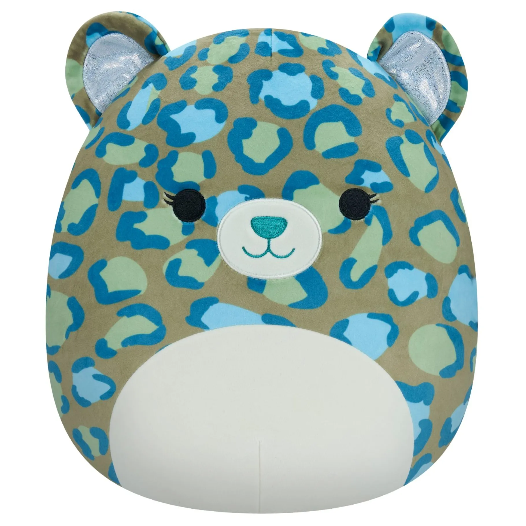 Overige|Dieren Knuffels En Pluche>Squishmallows 30 cm Enos groene luipaard