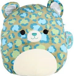 Overige|Dieren Knuffels En Pluche>Squishmallows 30 cm Enos groene luipaard