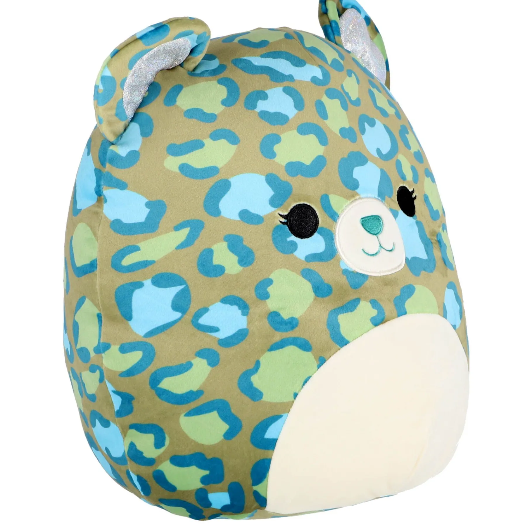 Overige|Dieren Knuffels En Pluche>Squishmallows 30 cm Enos groene luipaard