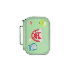 Schrijfwaren|Meisjes>Squishmallows Gevulde Etui Groen