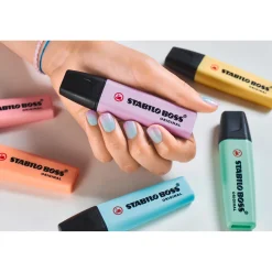 Meisjes|Schrijfwaren>Stabilo Boss original markeerstift pastel 4 stuks