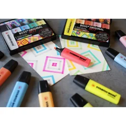 Schrijfwaren></noscript>Stabilo Boss original markeerstift 4 stuks