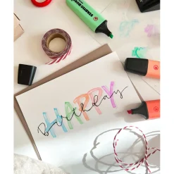 Schrijfwaren></noscript>Stabilo Boss original markeerstift 4 stuks