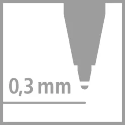 Meisjes|Schrijfwaren>Stabilo Easy Original Refill Blauw 6 Stuks