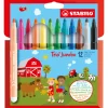 Tekenen / Kleuren>Stabilo Jumbo Trio Stiften 12 Stuks