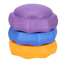 Babyspeelgoed> Stapblokken Jipy Discover 5 stuks primaire kleuren