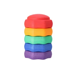 Babyspeelgoed></noscript> Stapblokken Jipy Discover 5 stuks primaire kleuren