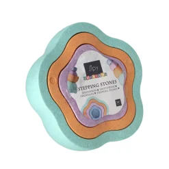 Babyspeelgoed> Stapblokken Jipy Discover 4 stuks pastel kleuren