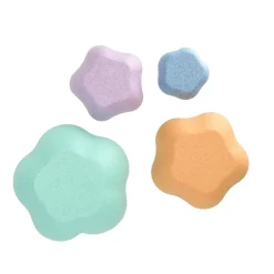 Babyspeelgoed></noscript> Stapblokken Jipy Discover 4 stuks pastel kleuren