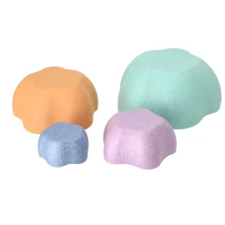 Babyspeelgoed></noscript> Stapblokken Jipy Discover 4 stuks pastel kleuren