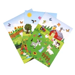 Stickers> Stickers A5 Boerderij 3 Vellen