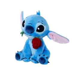 Overige> Stitch Pluche 25 Cm Stitch Met Roos