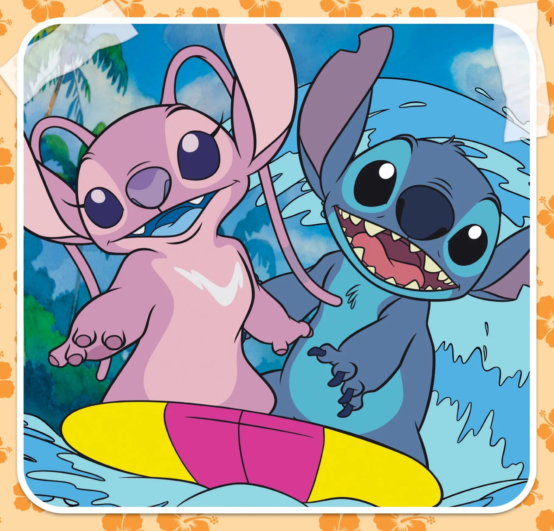 Legpuzzels> Stitch puzzel 3 x 48 stukjes