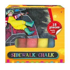 Stoepkrijt> Stoepkrijt In Doos 15 Stuks