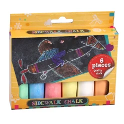 Stoepkrijt> Stoepkrijt In Doos 6 Stuks